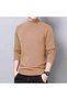 Men De Velvet Turtleneck Long Sleeve Pullover