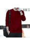 Men Long Sleeve T Shirt Pullover Cotton Thin