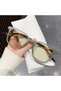 Square Frame Sunglasses UV400 Black Frame - 2