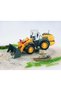 Liebherr L574 Articulated Road Loader Construction Toy, Large Tilting Front Shovel, Articulated Steering, Opening Engine Bonnet, Off-Road Axle, Indoor Outdoor Vehicle for Kids Age 4+ | Yellow - 2