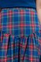 Blue Ecoe Pleated Corset-Style Long Skirt - 3