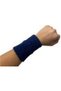Delux Series Gym Exercise Athlete Hvl-Blue Towel Wristband Cobalt, Pack of 12 - 2