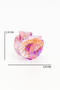 Tiny Buckled Hair Clip with a Seashell Design - 4
