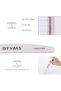 BTYMS 100 Packs 100/180 Grits Nail Files Professional Doubled Sides Emery Boards Coarse Nail Buffering File - 4