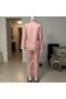 Satin button-front pajama set in a box - 2