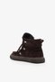 Sansa Brown Suede Leather Fur-Trimmed Boots - 2
