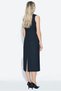 Asymmetrical Flounce Plaid Dress - 4