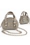 Girls' Sparkly Rhinestone Chain Strap Mini Bag - 4