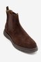 Men's Casual Chelsea Boots, Genuine Suede Leather, EDRIC SUEDE BROWN - 2