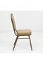 Modern Dining Chair 92 × 44 × 50 cm – Metal Frame Upholstered Chair with Cushioned Seat, Comfortable Dining Seating for Kitchen, Cafe & Dining Room - 4
