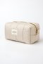Puffer Tote Bag Quilted Large Lined Makeup Bag - 3