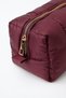 Puffer Tote Bag Quilted Large Lined Makeup Bag - 4
