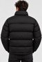 Men's Stand Collar Winter Puffer Jacket, Lined Zipper Pocket Coat - 3