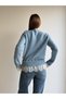 Soft Cardigan with Lace Details and a Tie-Detail - 7