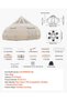 Cort tip clopot, Capacitate: 10-12 persoane, Culoare: bej, Număr de model: ZJXYMGBXKZ-5M, Materiale principale: poli-bumbac + folie de protecție din PVC + plasă B3 + tuburi din fier zincat, Greutatea produsului: 54,05 kg - 8