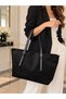 Suede Bitter Coffee Shoulder Bag - 3
