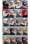 Hijab Cap with 20 Snaps