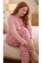 90800 100% Cotton Jersey Oversized Pajama Set - 2
