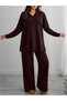 Suit, brown