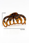 Claw-Style Buckled Clip - 3