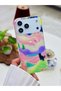 iPhone 17 Pro Max/18 Pro Max Compatible "TABLO KEDİ" Printed Design Protective Flexible Silicone Case - 2
