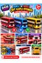 19.5 cm Light-Up, Sound-Effect, Sliding, Double-Layer Toy Bus – Realistic City Bus Model, Moving City Bus, Ages 3+