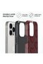 iPhone 18 Pro Max (6.9-inch) Compatible Patterned Burga Series Double-Layered Premium Case - 3