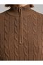 BROWN Regular Fit Basic Sweater 50331512-VR271 - 6