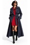 Italian Style Asterli Trench Coat Black