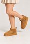 Women's Sheepskin Suede Boots - 3