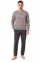 Men's Gray Pajama Set – PJ4000