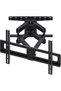 HOME VISION Swivel TV Wall Bracket for 32-75 inch TVs, Max VESA 600 x 400mm, Load Capacity 132lbs/60kg, Full Motion TV Mount with ±60° Swivel, 5°/-15° Tilt, 15.2"/38.6cm Extendable Reach, HV6601