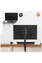 Pholiten Monitor Mount for 13-32 Inch Screens up to 10 kg, Adjustable Monitor Mount, Screen Mount Tilt, Swivel, Rotatable VESA 75x75 mm/100x100 mm - 7