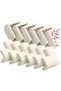 12 Pack Soft Corner Protector Baby Proofing Edge and Corner Guards (Black) - 7