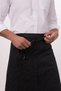 Unisex Bistro Chef Apron, White, One Size - 5