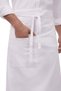 Unisex Bistro Chef Apron, White, One Size - 5