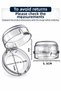 Set of 2 Clear Stove Knob Covers – Child-Safe Stove and Oven Knob Covers, Clear Protective Covers - 3