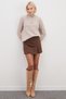 Half-Buttoned High-Neck Knitwear Sweater - 3