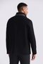 Black regular fit side pocket men's - 4