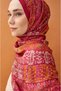 Riva Shawl Tencel Terra Dark Pink - 3