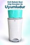 Compatible with 16-liter Trash Cans - 1 Package of Local Trash Bags with a Capacity of 500 Diapers (Blue) - 2