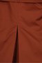 Women Solid Trench Coat, Rust - 5
