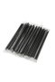 6mm Black Plastic Drinking Straws, Individually Wrapped Straight Straws, Bulk Wholesale Pack of 400 for Restaurants, Cafes, Bars & Event