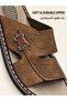 Men's Open Toe Sandals - Brown - 4
