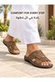 Men's Open Toe Sandals - Brown - 6