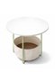 Round side table & basket