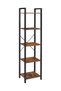 Raft LLS100B01, maro rustic și negru