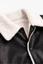 Premium Full Fur Black Leather Jacket - 2
