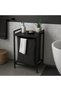 Laundry bin with shelf - 3