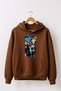 "The Vampire Diaries" Printed Premium Oversized Hooded 3-Ply Cotton Sweatshirt